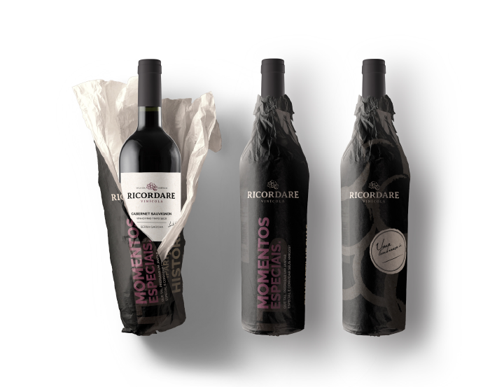 identidade visual design vinícola logo grao marca natureza uva wine