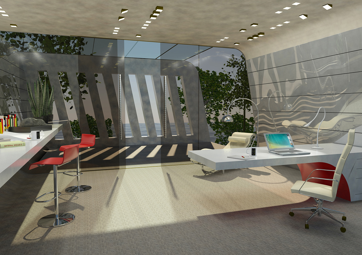 Spatial Design 3d Visualisation workspace 3D Studio Max
