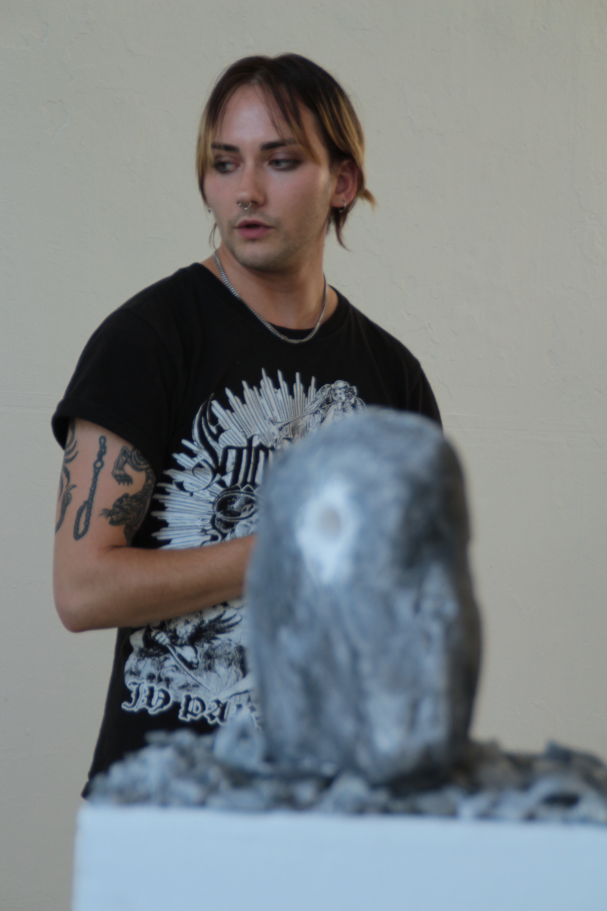 sculpture plaster speculative design fossils transgender risd leipzig germany
