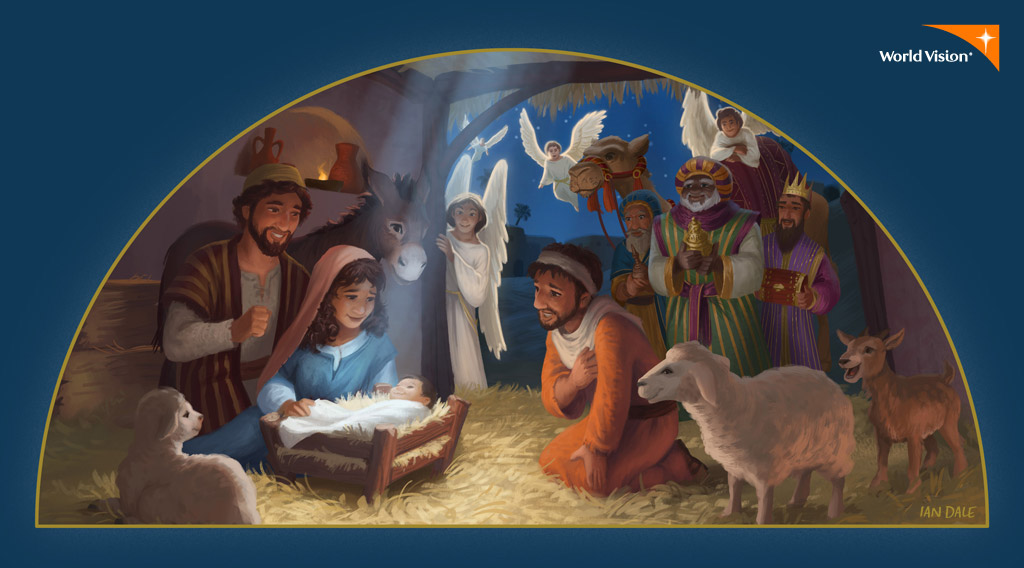 World Vision Christmas Card - Nativity on Behance