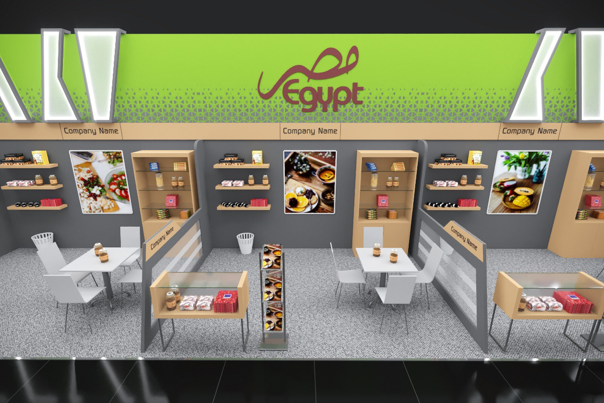 egypt pavilion Exhibition Design  architecture Food  summer fancy food