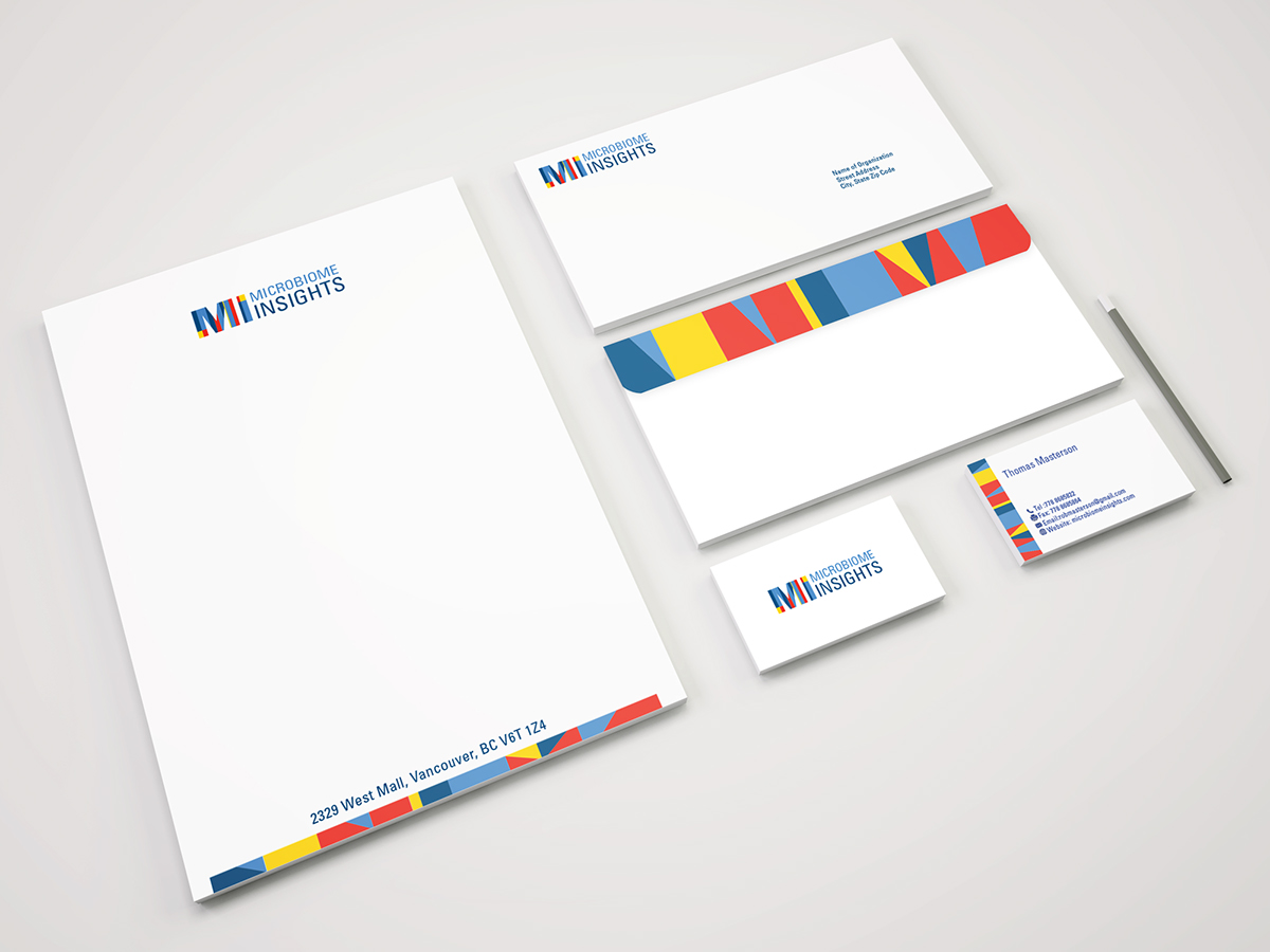logo stationary design business graphic