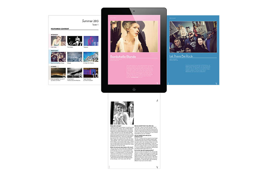 iPad e-publishing tablet digital
