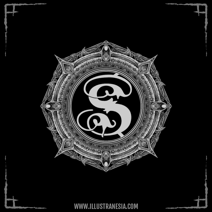 artworks dark art demon Drawing  illustranesia ILLUSTRATION  occult septian fajrianto skull