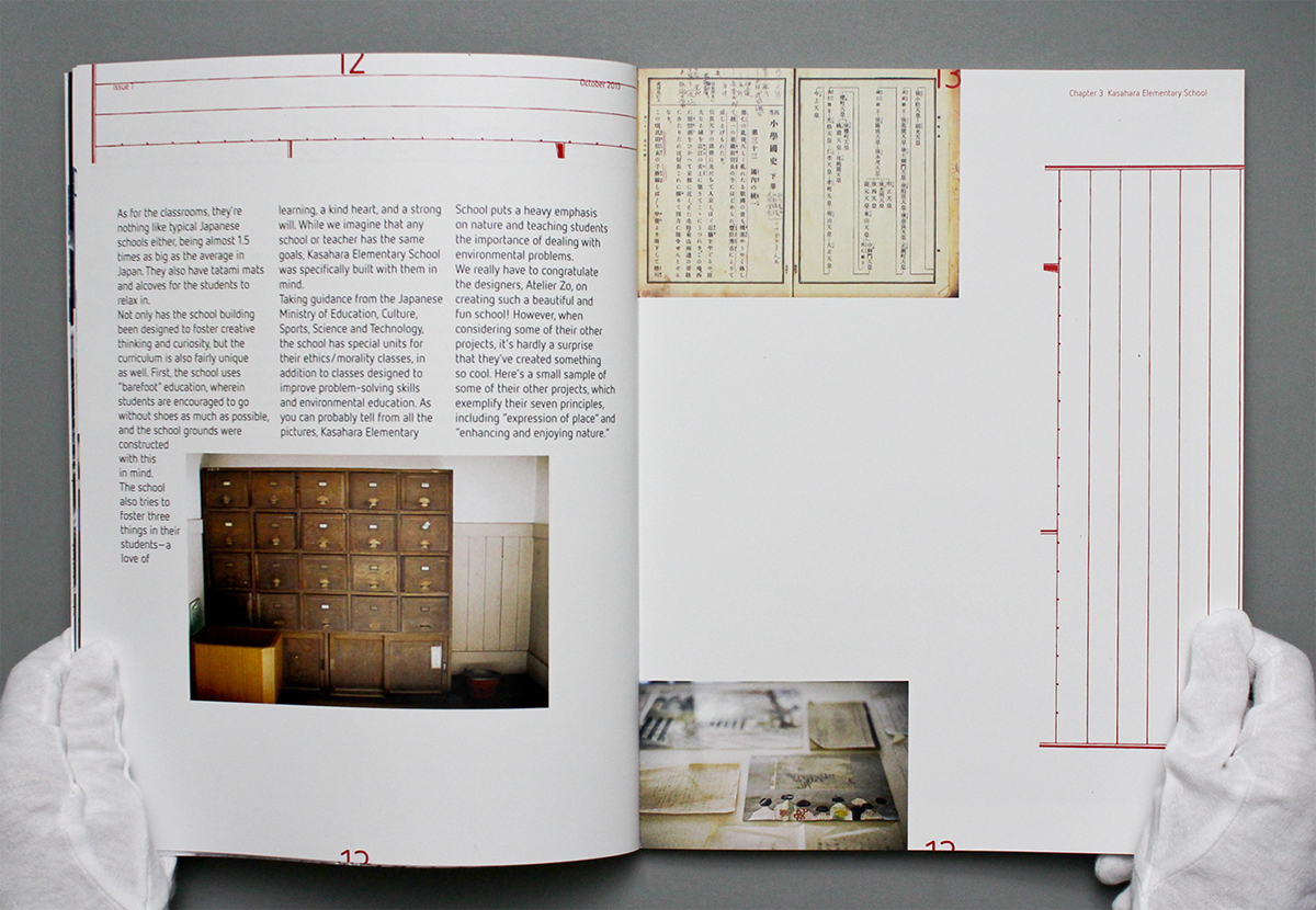 book design Layout magazine binding alto