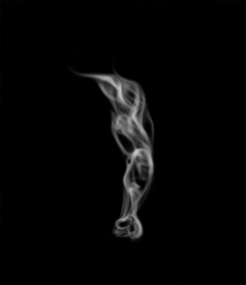 smoke body line Form black and white charles andrew seaton charlesandrewseaton