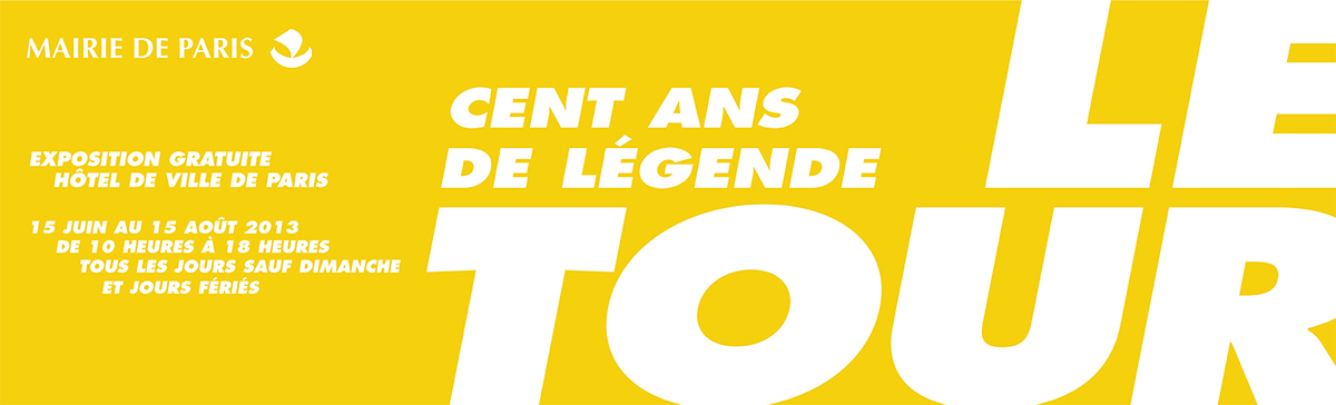 Tour de France légende bts projet cent ans mairie de paris france
