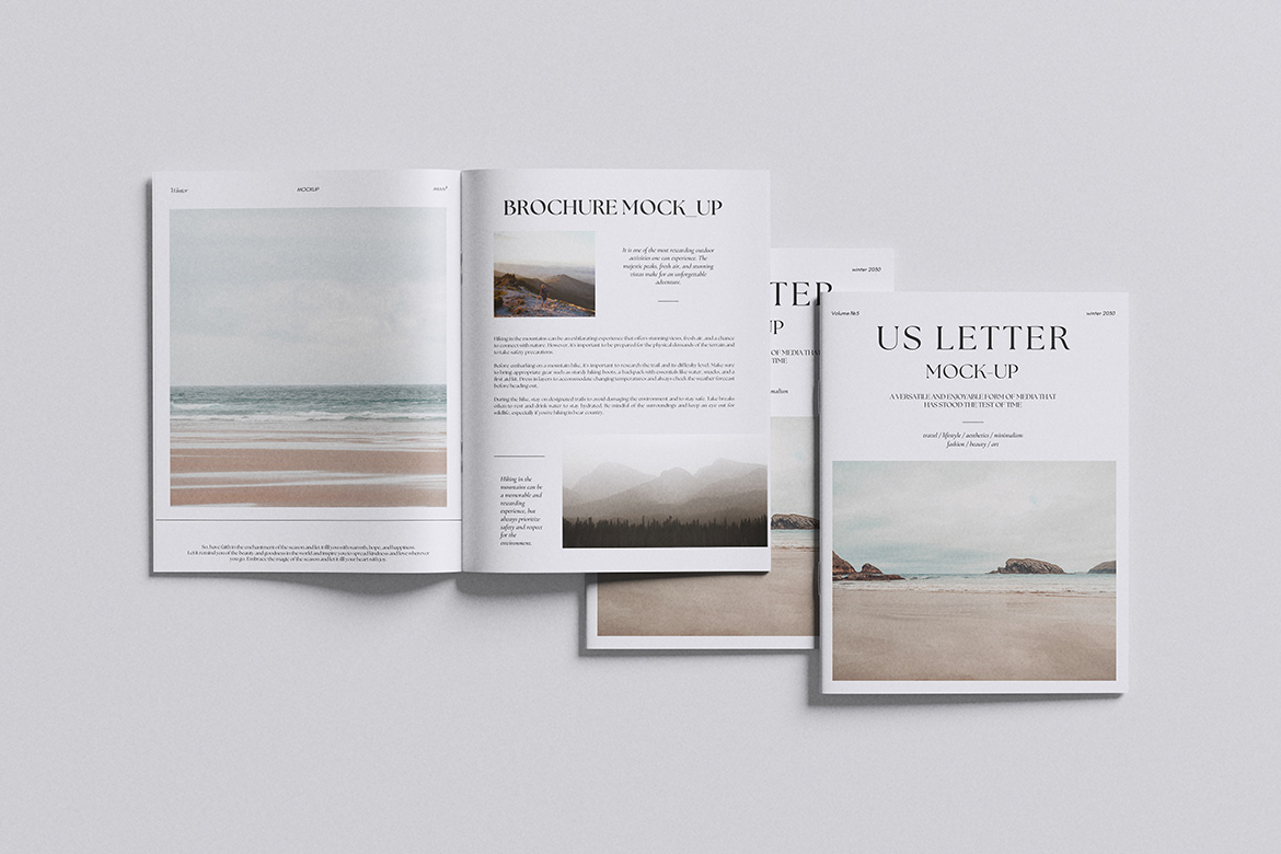 а4 brochure design Graphic Designer catalog magazine book cover new us letter