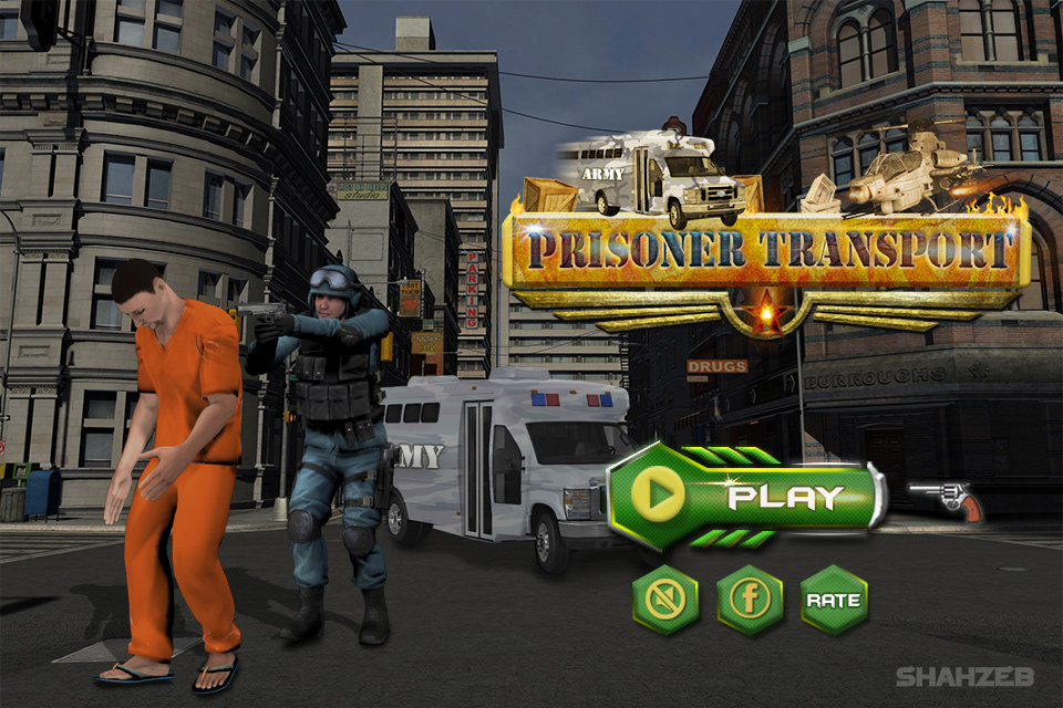 prisoners Prisoner Transport arcade game ui army ARMY GAMES Rangers Transport Renders weapons