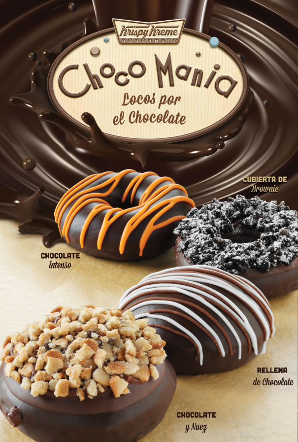 krispy kreme chocomania Doughnuts donas chocolate Krispy Kreme México