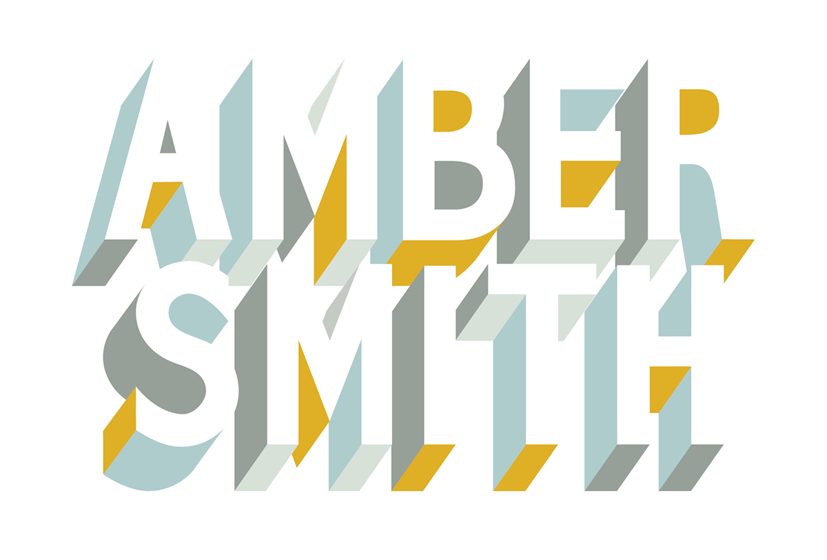 identity personal CV Resume Curriculum Vitae logo portfolio box business card Promotional Promotion Self Promotion Amber Smith