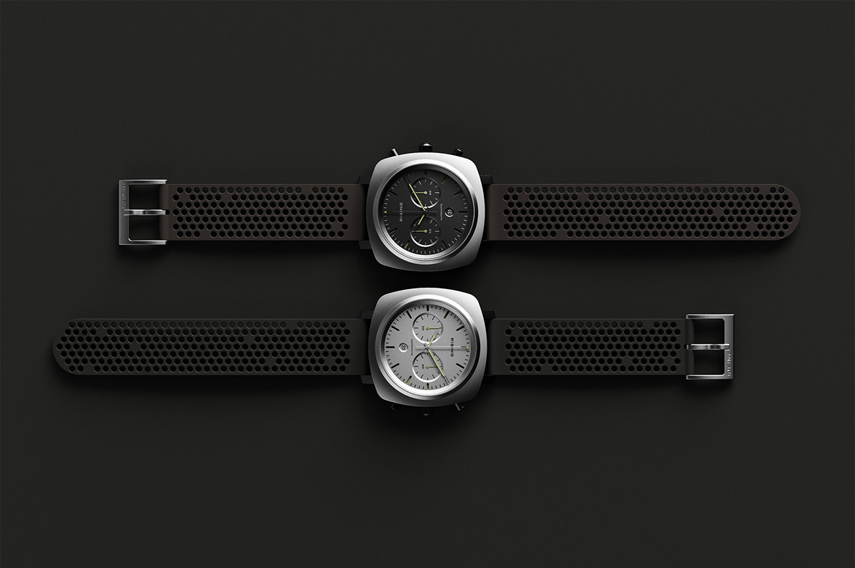 Brand Design industrial design product design rising chronograph sebastian halin watch design swedish design art direction graphic design