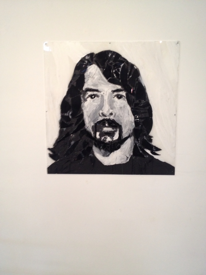 foo fighters dave grohl Records LP portrait