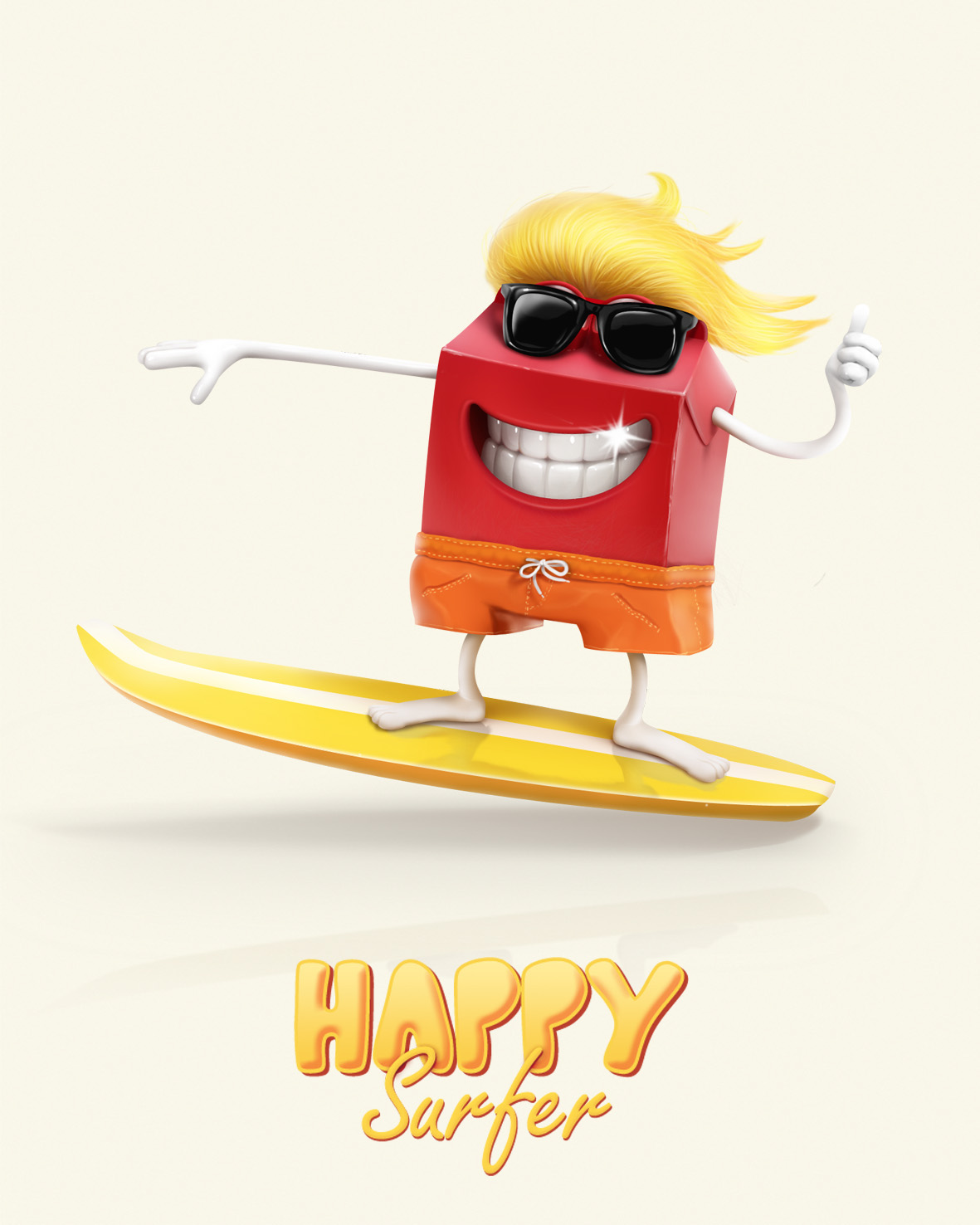 Happy Meal Mc Donald's libellule KOT ILLUSTRATION characters Fun happiness kids