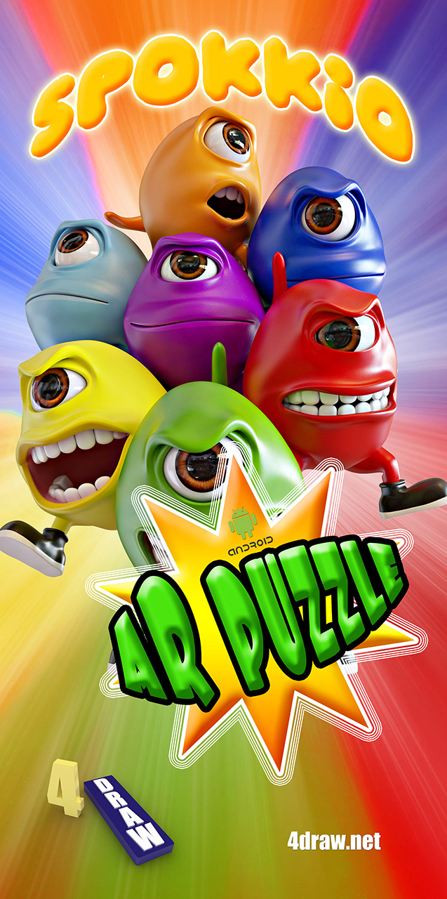 augmented reality puzzle toys game 3d art entertaiment app google play store
