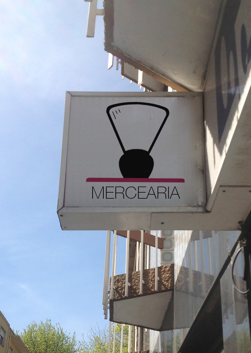 mercearia logo design