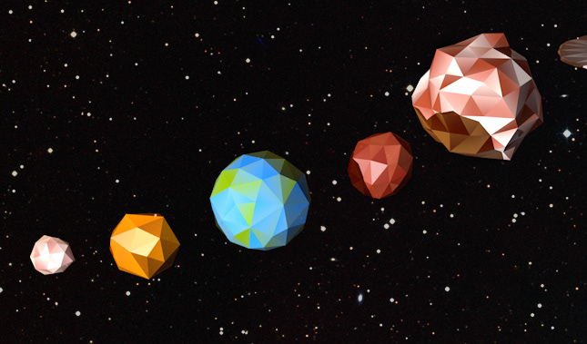 cinema 4d Space  earth Planets solar system stars universe milky way