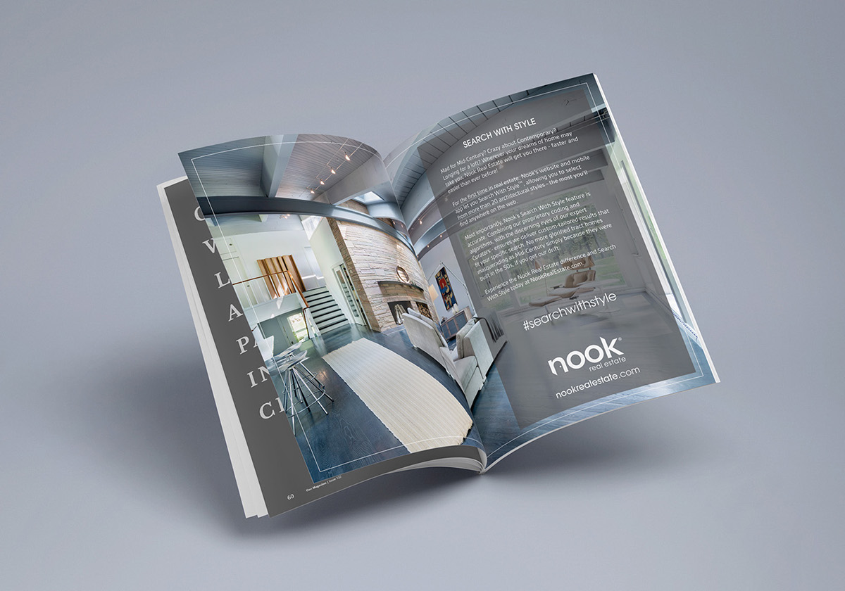 real estate branding  Advertising  residential house modern logo aldopicaso GSM graphic standards manual