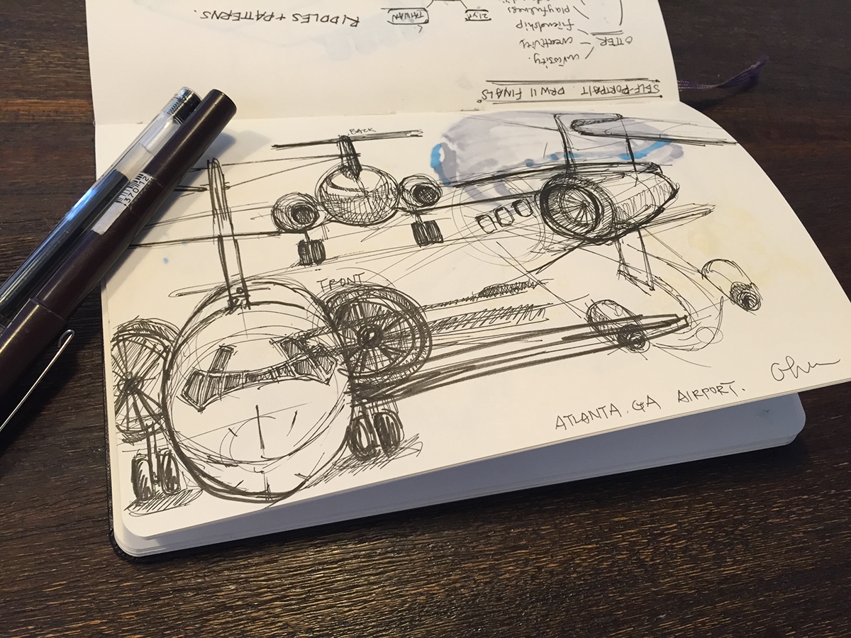 industrial design  product sketch