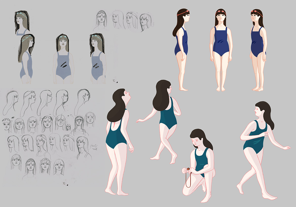 animation  short film pitch storyboard Style Frames Character design  ILLUSTRATION  2D Animation test animation line test