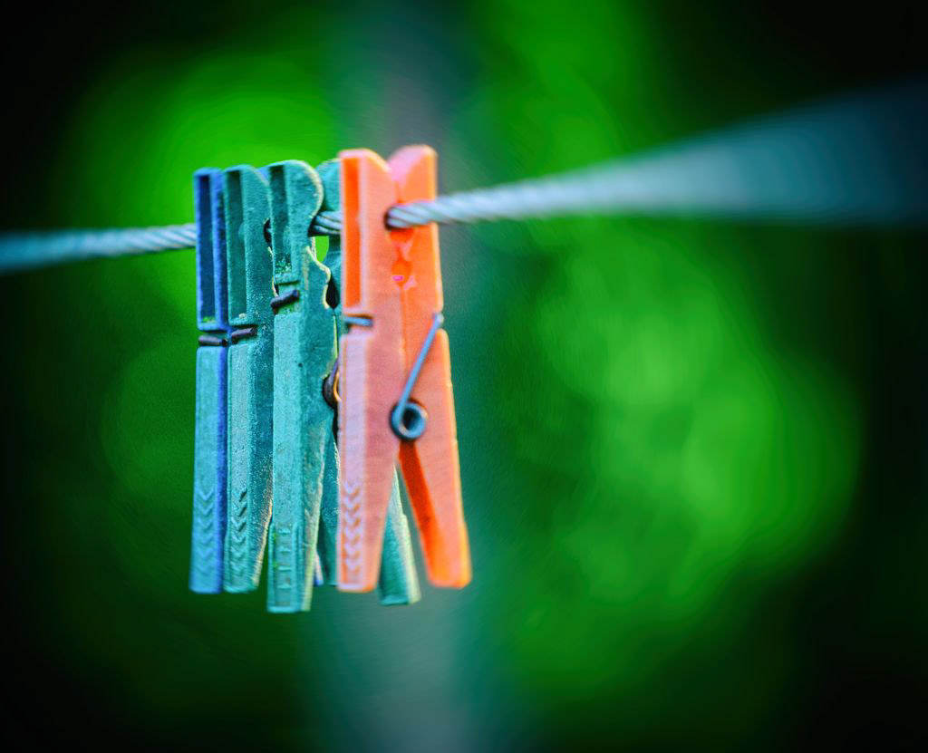 Adobe Portfolio clothespin colors conceptual creative Day Photography 