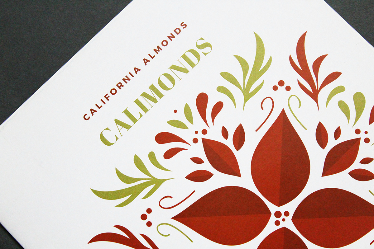 graphic design  Photography  california almonds ILLUSTRATION  food photography