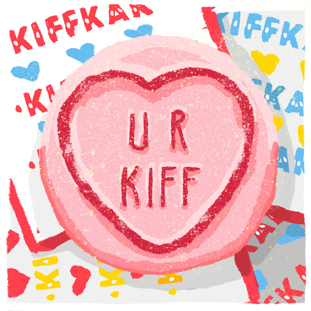 ILLUSTRATION  funny south african copywriting  love hearts Sweets valentines south african sayings south africa kiffkak