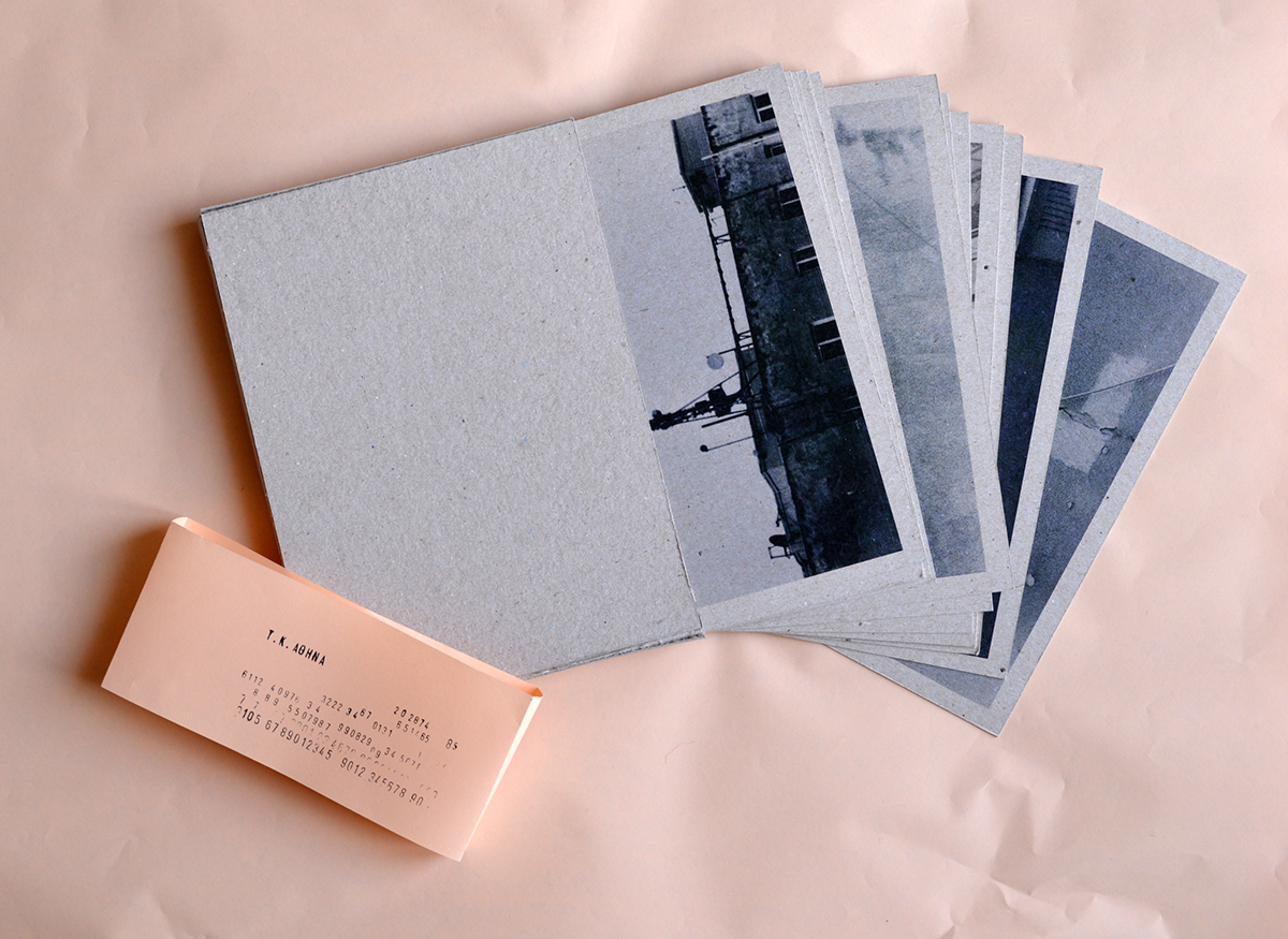 print analog photography stamp athens selfpublish Photography  Project personal papers postcards