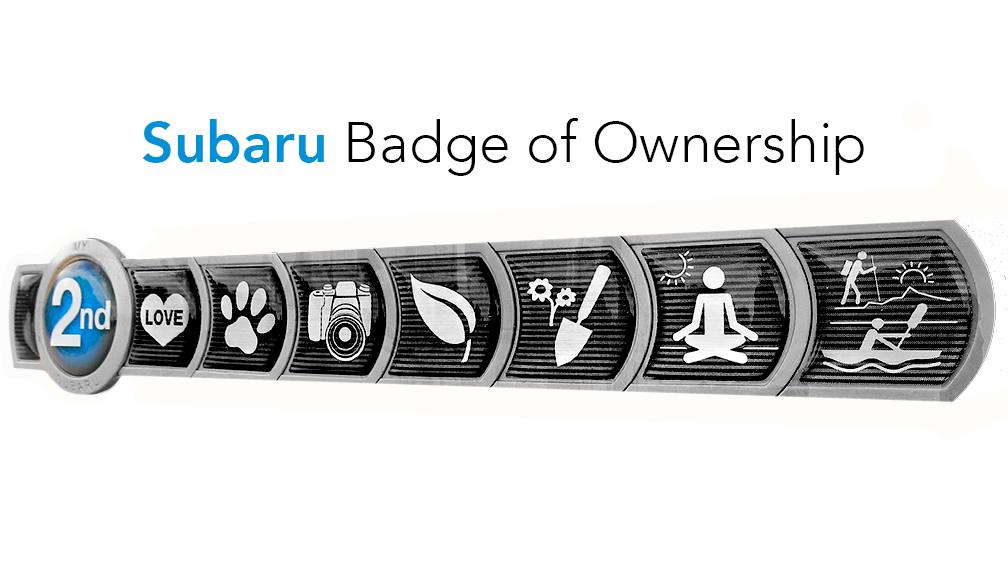 Badges loyalty Subaru