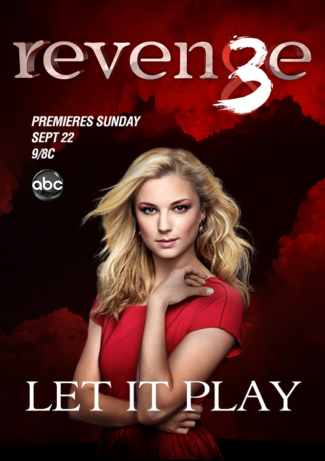 revenge  Season 3 ABC television series graphic desig