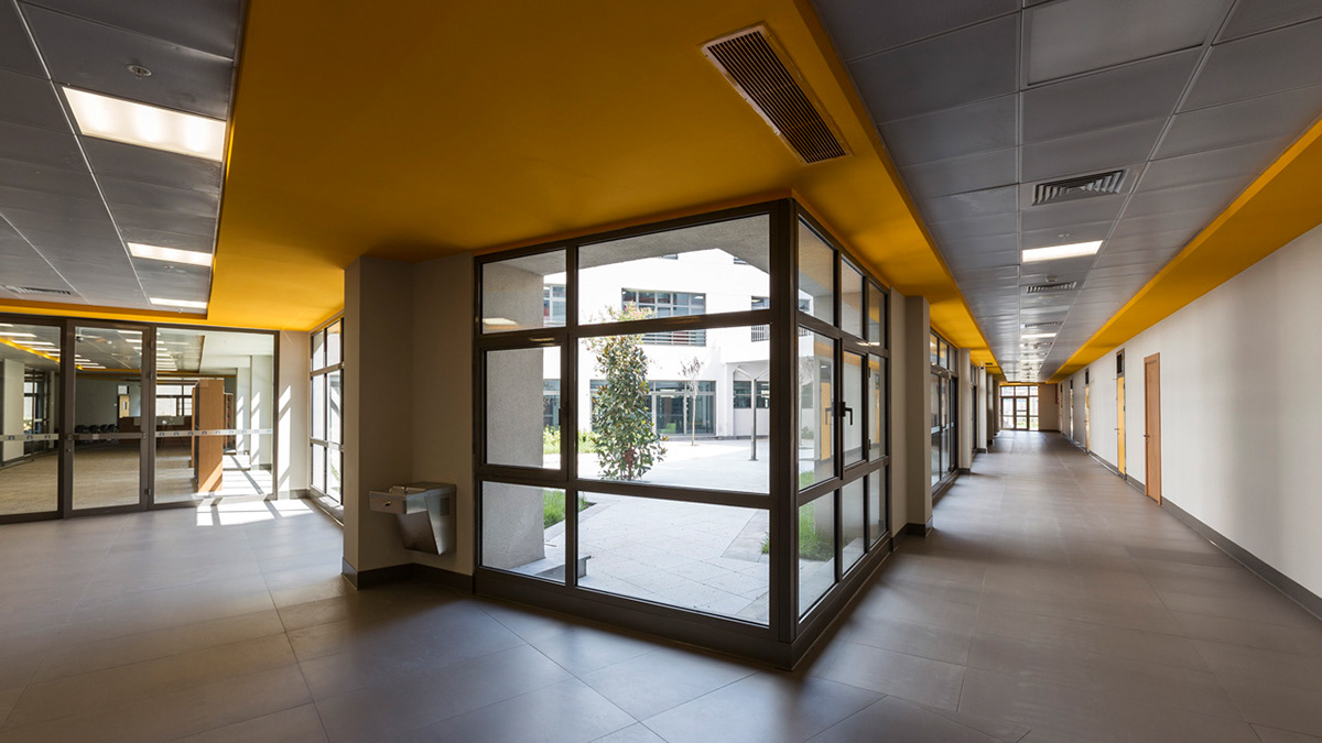 SEV sac istanbul college architecturephotography Interior school