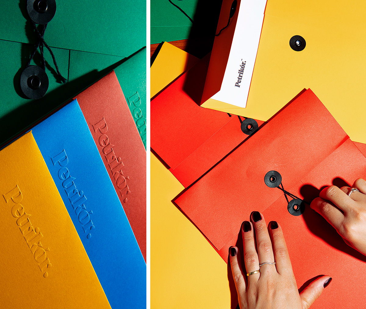 branding  card Color Paper colors design studio Documentary  primary serif
