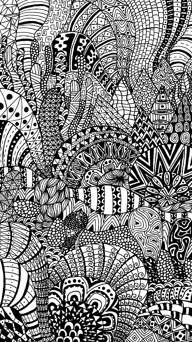 pattern texture texturas psychedelic animals characters perso weird strange funny cool spring blackandwhite