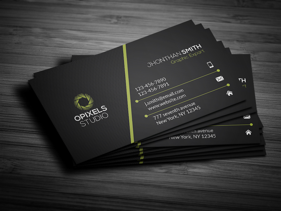 creative corporate business card card design new visiting professional psd feature brand