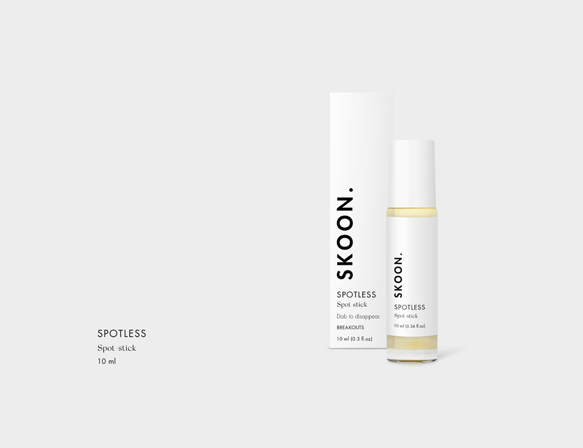 product Render Packaging design skincare south africa Digital Art  black and white modern simple