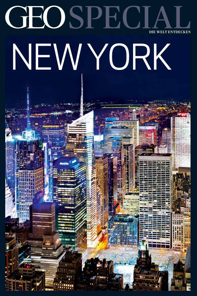 GEO New York NY magazine reader travel guide app ios iphone