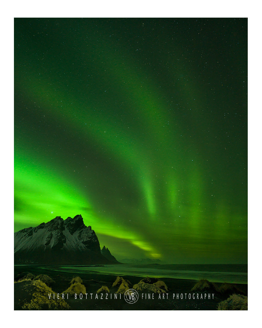 beauty fine art iceland Landscape landscape photography mood night photography night sky Northern Lights