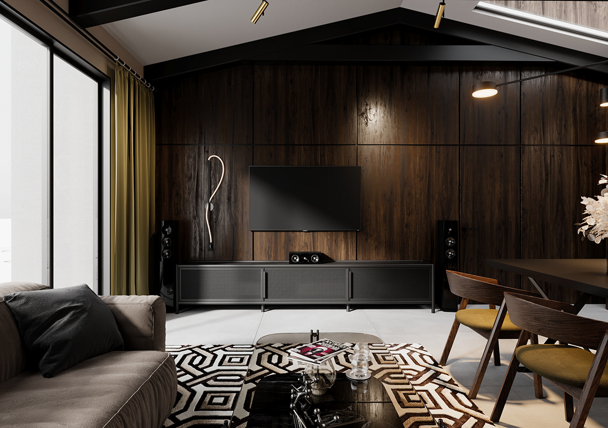 interior design  Luxury Design architecture visualization modern 3ds max corona Render 3D kitchen design