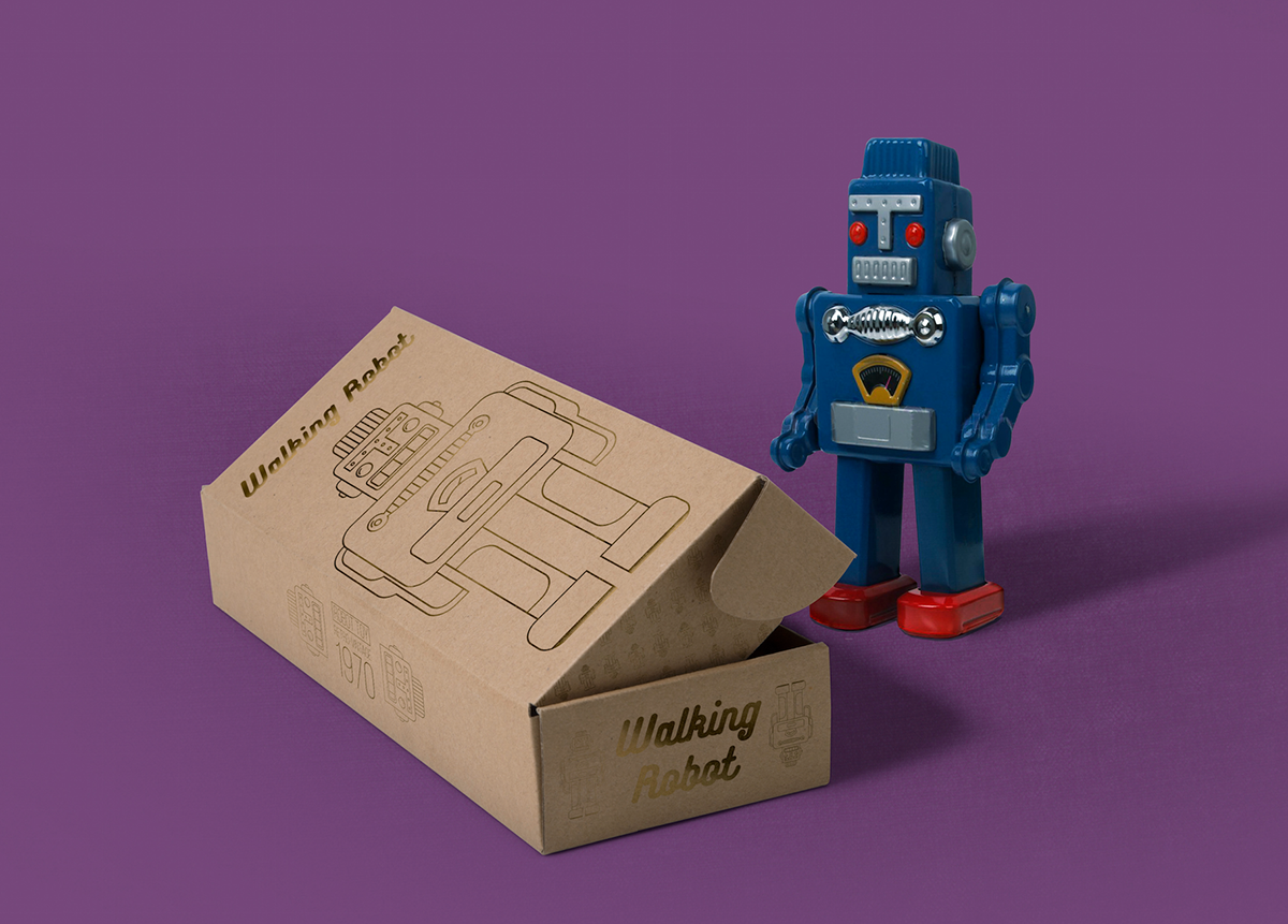 #toy #art #robot  #S1970Retro-VintageRobot Toy Walking Robot free