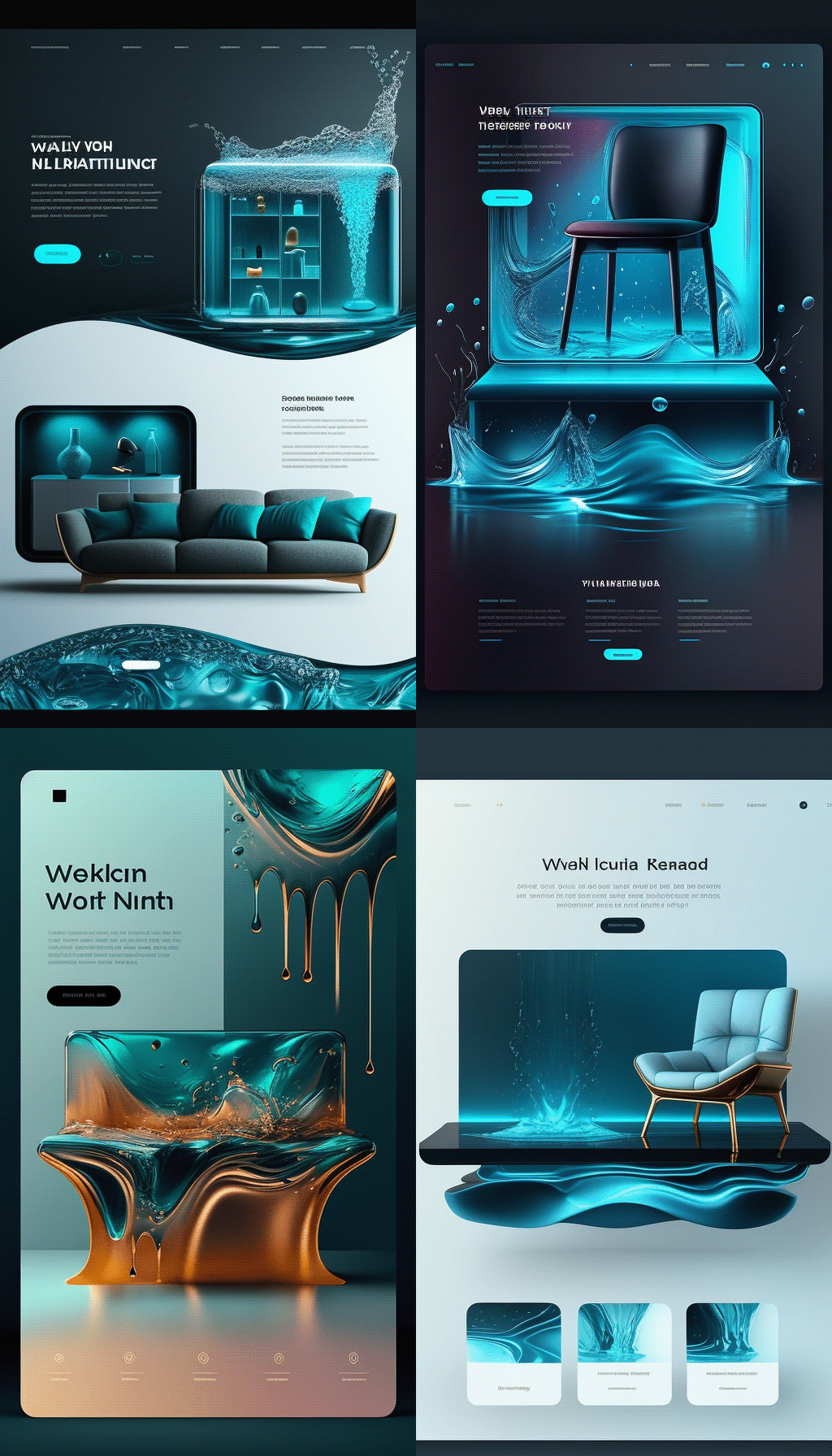 landing pages water based
