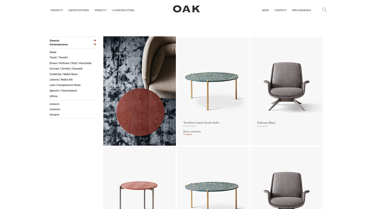 furniture graphic design  interior design  landing page UI user interface visual identity Web Design  Website Design xD