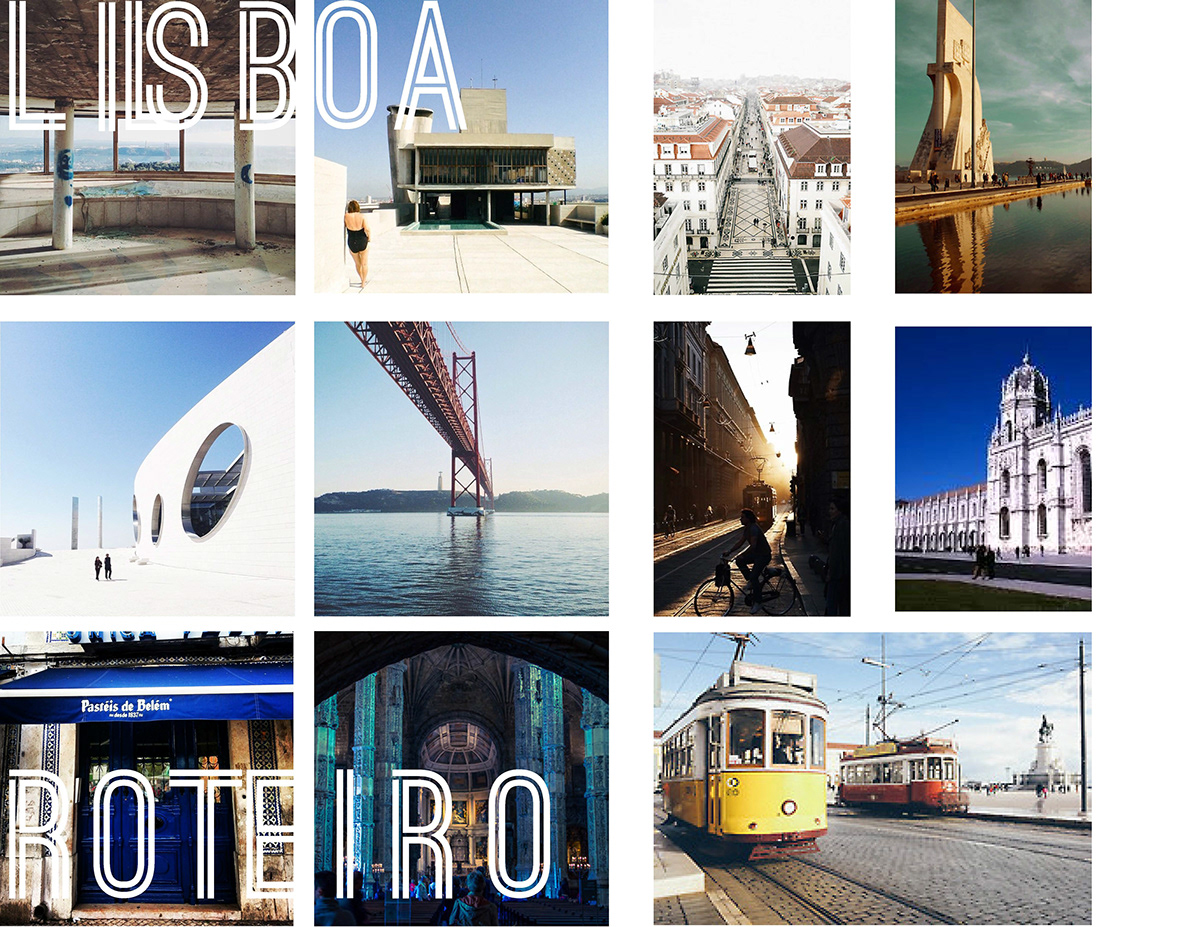 Lisbon Portugal moodboard iade