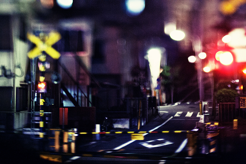 city tokyo japan tilt-and-shift night lights