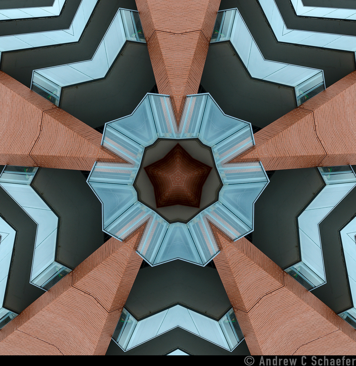 art digital manipulation kaleidoscopic radial symmetry