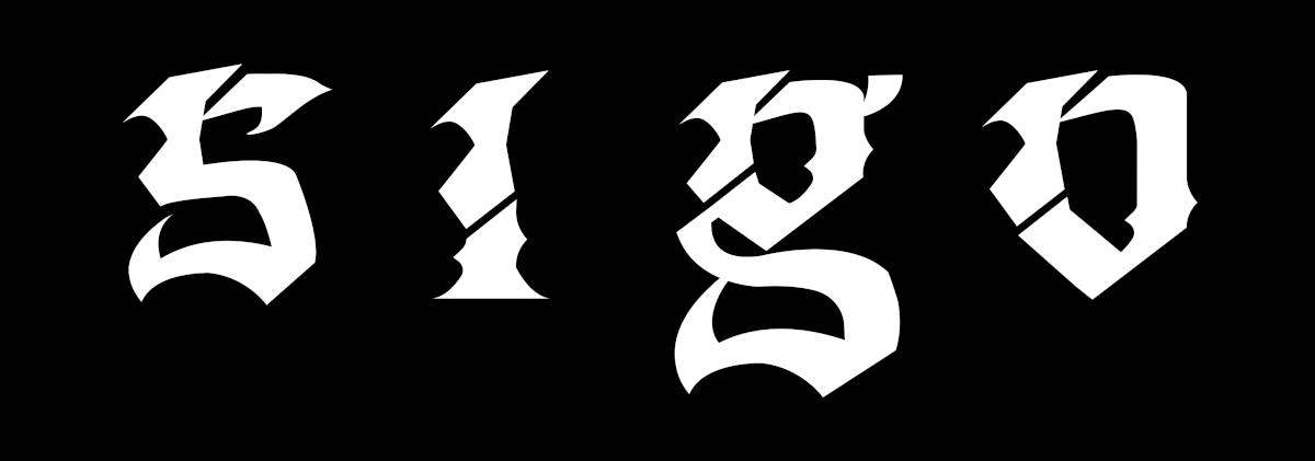 typography   Typeface design woodpecker ILLUSTRATION  art VII font photoshop black