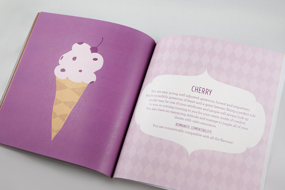 book design packaging design sleeve design handmade book ice cream