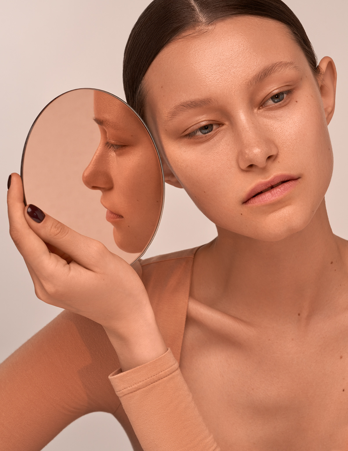 beauty campaign beauty editorial beauty photography liubov pogorela Natural Look retoucher skincare