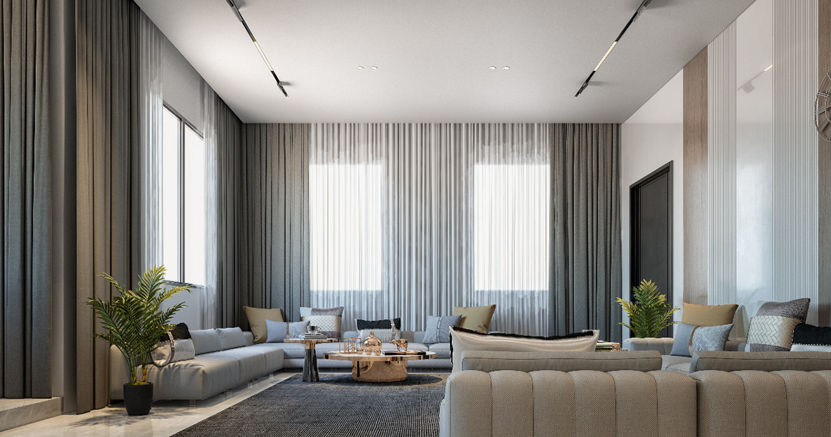 3ds max architecture dubai interior design  living Photography  photoshop Render visualization vray