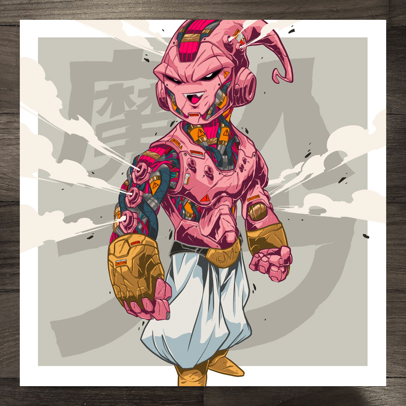 Majin Boo / Dragon Ball Z Fan art on Behance