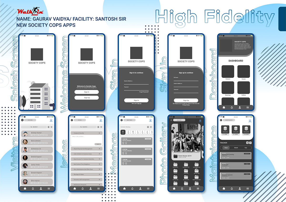 appui UI/UX Figma Mobile app Case Study ui design